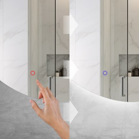 LUSTRO ŚCIENNE LED 120x55cm YH-3359