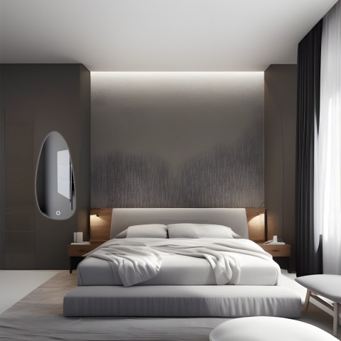 LUSTRO ŚCIENNE LED 120x55cm YH-3359