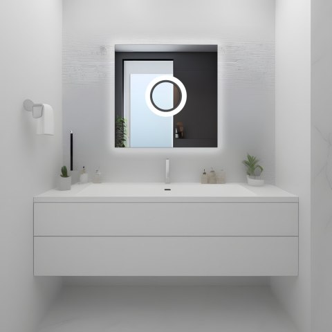 LUSTRO ŚCIENNE LED 60x60 YH-BL-12