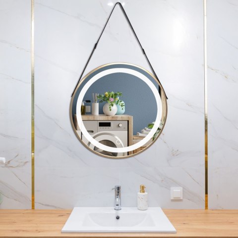 LUSTRO ŚCIENNE LED Z PASKIEM 60cm YH-3339