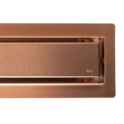 Odpływ Liniowy Rea Neox Pro Brush Copper 70