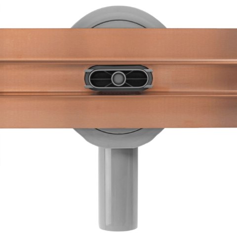 Odpływ Liniowy Rea Neox Slim Pro Brush Copper 70