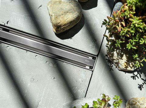 Odpływ Liniowy Rea Neox Slim Pro Stal Szczotkowana 90