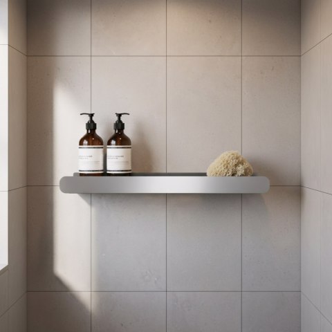 Półka łazienkowa prysznicowa SF03 60cm stal szczotkowana