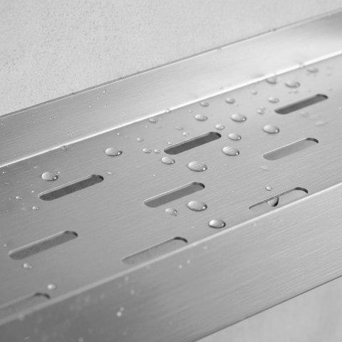 Półka łazienkowa prysznicowa SF04 60cm stal szczotkowana