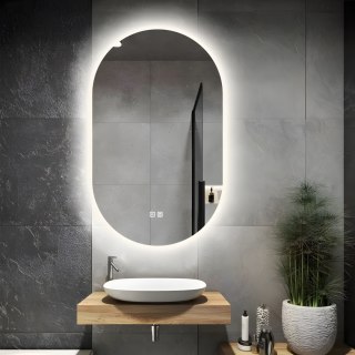 LUSTRO ŚCIENNE LED 50x80cm S027