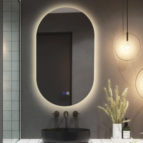LUSTRO ŚCIENNE LED 50x80cm S027