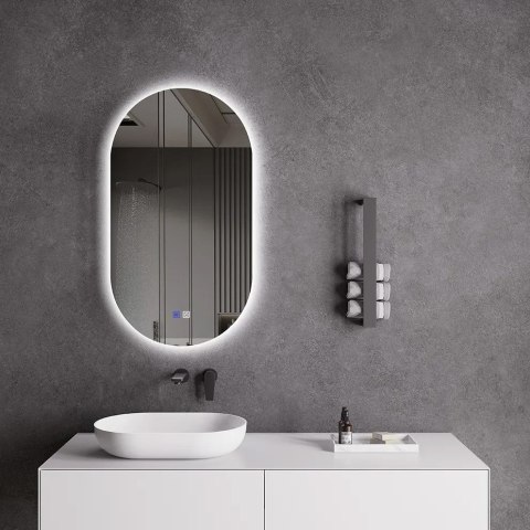 LUSTRO ŚCIENNE LED 50x80cm S027