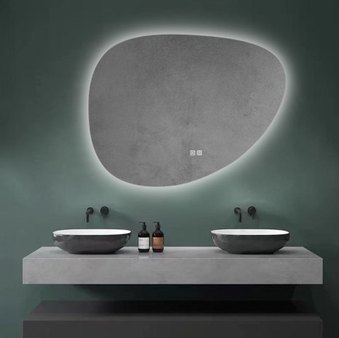 LUSTRO ŚCIENNE LED 84x63cm H142
