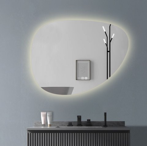 LUSTRO ŚCIENNE LED 84x63cm H142