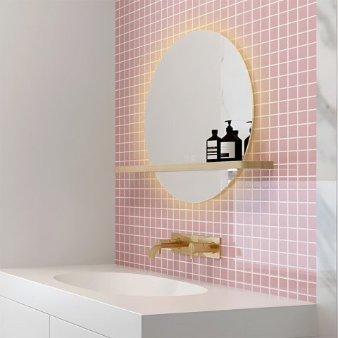 LUSTRO ŚCIENNE LED Z PÓŁKĄ 60cm 102