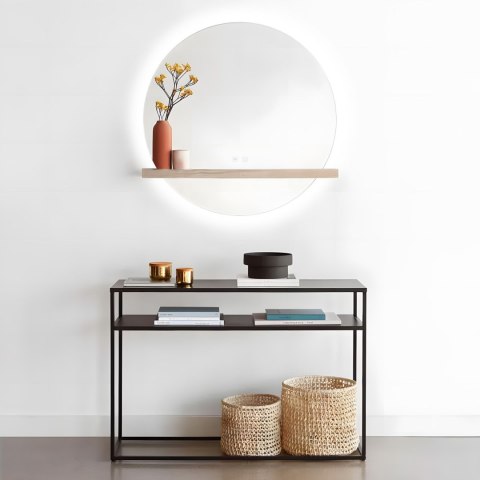 LUSTRO ŚCIENNE LED Z PÓŁKĄ 60cm 102