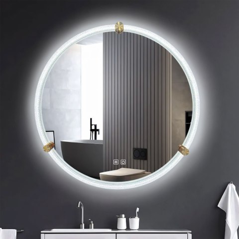 LUSTRO ŚCIENNE LED Z RAMĄ 70cm BL805