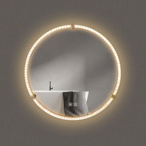LUSTRO ŚCIENNE LED Z RAMĄ 70cm BL805