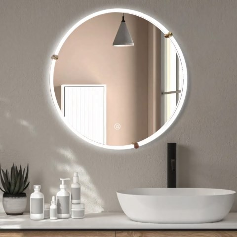 LUSTRO ŚCIENNE LED Z RAMĄ 70cm BL805