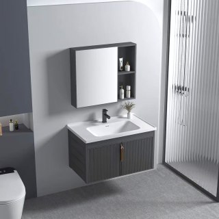Zestaw mebli łazienkowych z Umywalką Astor 60cm Szary