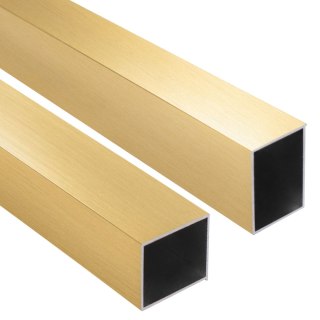 Adapter poszerzający do kabin drzwi 200 cm Złoty Szczotkowany