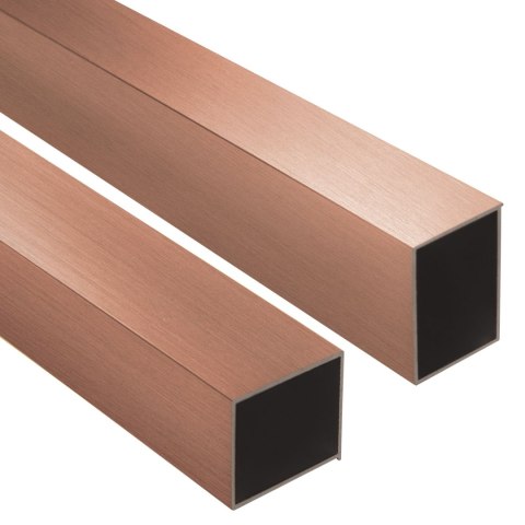 Adapter poszerzający do kabin drzwi 200 cm Miedź Szczotkowana