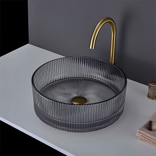 Umywalka nablatowa Rea Ingrid 36 Grey