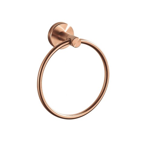 Wieszak łazienkowy RING 6610 Modern Miedź Szczotkowana