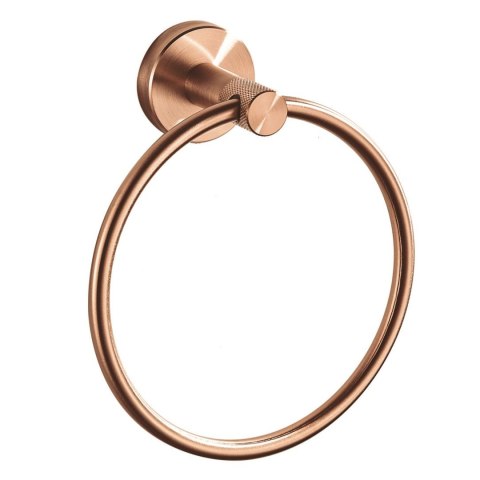 Wieszak łazienkowy RING 6610 Modern Miedź Szczotkowana