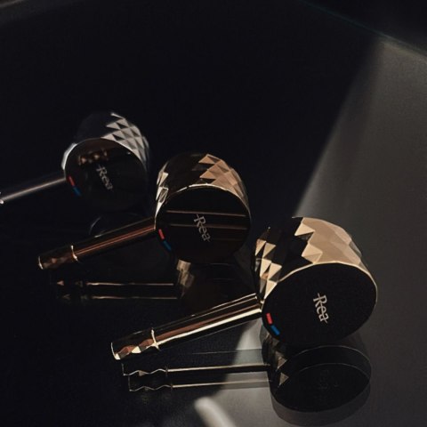 Bateria Bidetowa REA Lungo Loop Diamond Złota