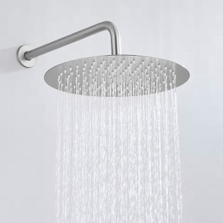 Deszczownica okrągła Rea 25cm Chrom