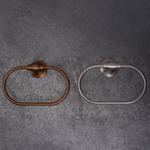 Wieszak łazienkowy RING 1607 Aristo Złoto Szczotkowane