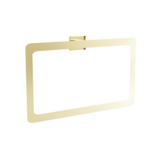 Wieszak łazienkowy Ring 210 OSTE BRUSH GOLD