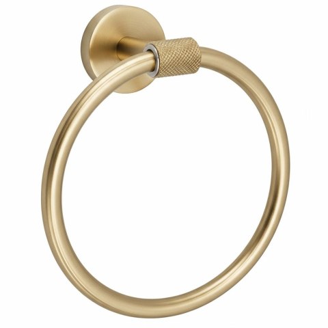Wieszak łazienkowy Ring 5710 Galo Złoty Szczotkowany