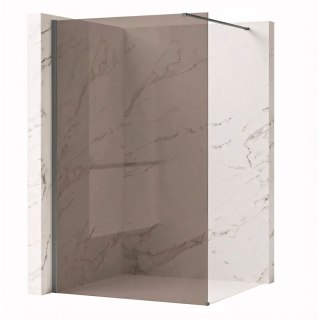 Kabina prysznicowa Walk-In Rea Flexi Brown / Tytan 110