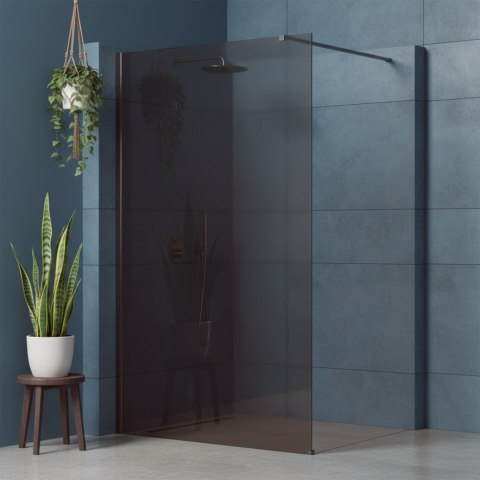 Kabina prysznicowa Walk-In Rea Flexi Brown / Tytan 140