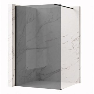 Kabina prysznicowa Walk-In Rea Flexi Grey / Black 130