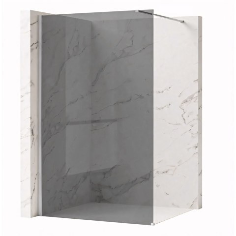 Kabina prysznicowa Walk-In Rea Flexi Grey / Chrome 120