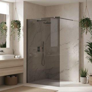 Kabina prysznicowa Walk-In Rea Flexi Grey / Tytan 80