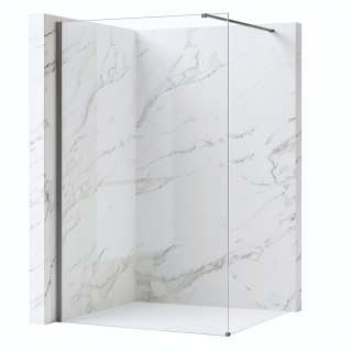 Kabina prysznicowa Walk-In Rea Flexi Transparent / Tytan 80