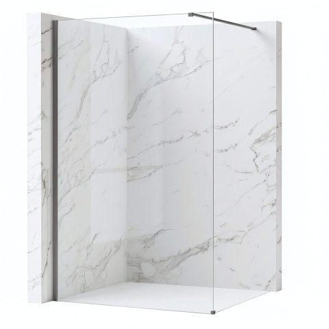 Kabina prysznicowa Walk-In Rea Flexi Transparent / Tytan 90
