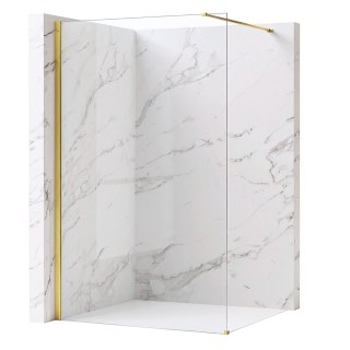 Kabina prysznicowa Walk-In Rea Flexi Transparent / Gold 90