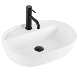 Umywalka Nablatowa REA Aura 51 White Matt