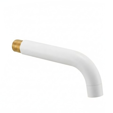Wylewka do baterii podtynkowej Rea Lungo 16 cm Biała