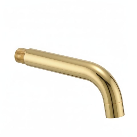 Wylewka do baterii podtynkowej Rea Lungo 16 cm Złota