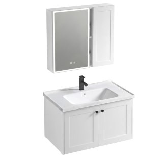 Zestaw mebli łazienkowych z Umywalką Monti 60cm Biały