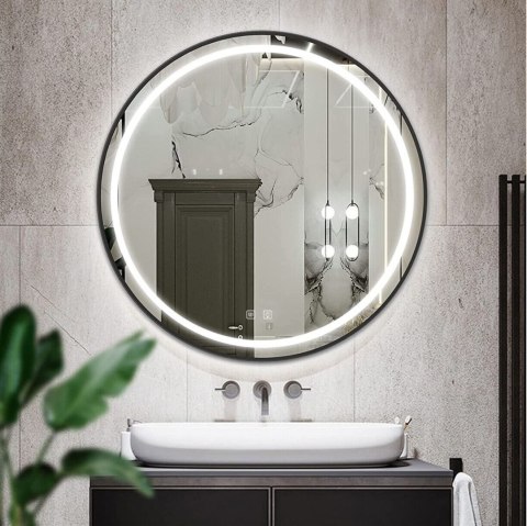 LUSTRO ŚCIENNE LED 100cm MMJ Black