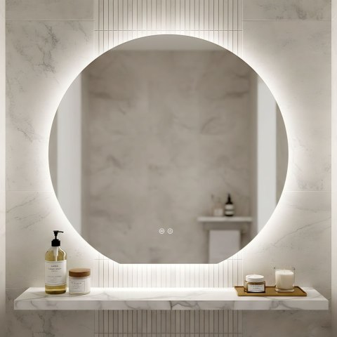 Lustro ścienne LED 100cm Fabio