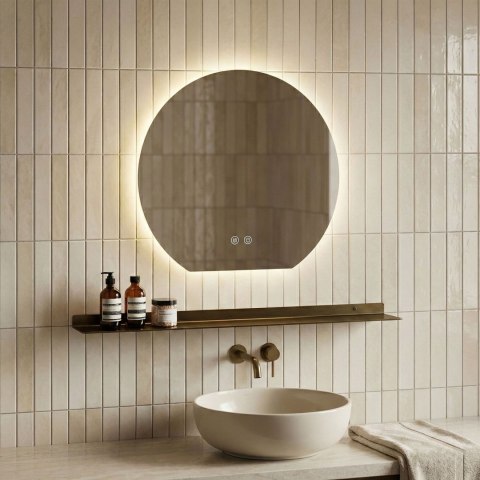 Lustro ścienne LED 70cm Fabio