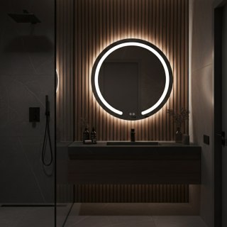 Lustro ścienne LED 80cm Modern