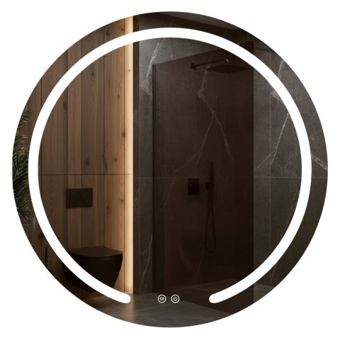 Lustro ścienne LED 90cm Modern