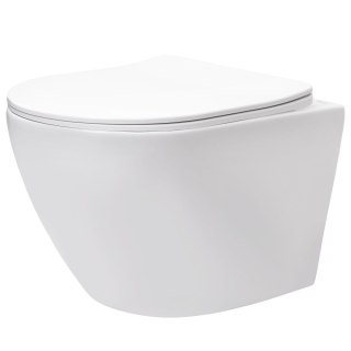 Misa WC podwieszana REA Carlo Lux Rimless z funkcją bidetu