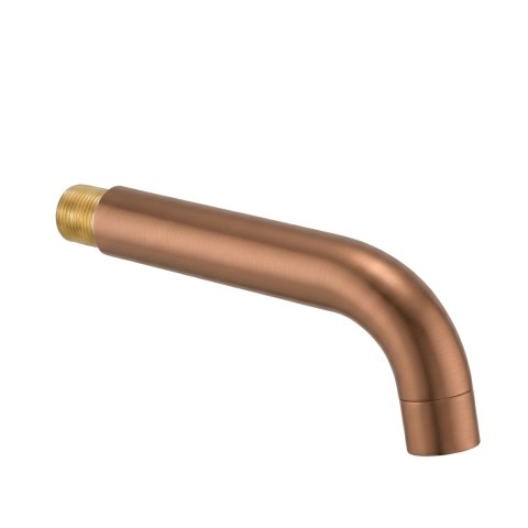 Wylewka do baterii podtynkowej Rea Lungo 16 cm Miedź Szczotkowana