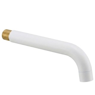 Wylewka do baterii podtynkowej Rea Lungo 20cm Biała